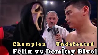 Demitry Bivol Russia vs Felix Valera Cuba Light Heavyweight championship bivol scary [upl. by Arbuckle]