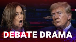 Trump V Harris showdown Presidential debate derailed by ‘absurd’ Kamala Harris requests [upl. by Gosser]