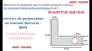 سلسلة التحضير للدكتوراه  التمرين الاولالجزء الثاني  caractéristique géométrique PART02 [upl. by Eelydnarb]