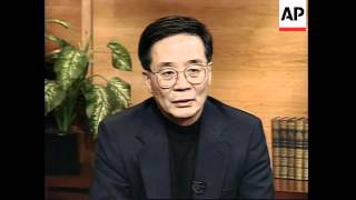 USA CHINESE DISSIDENT HARRY WU REACTION TO DEATH OF DENG XIAOPING [upl. by Giarla]