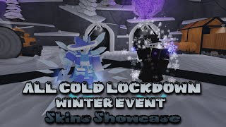 All Winter Event Skins Showcase  Roblox Arena Tower Defense [upl. by Llevra]