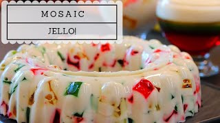 Mosaic Jello  Step by step [upl. by Kenney]