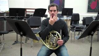 Embouchure for French Horn [upl. by Riba]