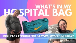 WHATS IN MY HOSPITAL BAG  Baby 2 in Canada [upl. by Storfer291]