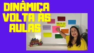 🟡DINÂMICA VOLTA ÀS AULAS 2023 EDUCAÇÃO INFANTIL [upl. by Yadrahs]