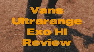 Vans Ultararange Exo MTE Review Go to tactical shoe [upl. by Assir]