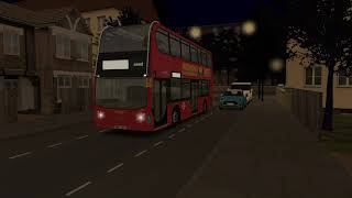 Omsi 2 Add On London Citybus 400 Dead Run From Walworth Depot to Anerley Station [upl. by Acihsay504]