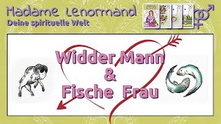 Widder Mann amp Fische Frau Liebe und Partnerschaft [upl. by Ardnad]