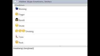 Hidden Skype Emoticons Smilies [upl. by Adnilram]