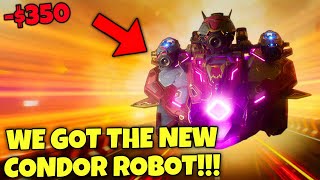 🔴WE GOT THE NEW CONDOR ROBOT  War Robots 104 Livestream 🔥 [upl. by Kuska]