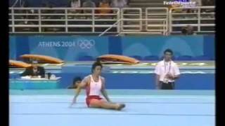 Isao Yoneda JPN  Floor TF  Athens Olympic Games 2004 [upl. by Yesiad]