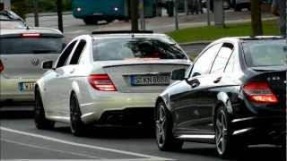 2012 MB C63 AMG Performance Package 1080p [upl. by Yssej914]