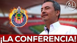 🚨ARTURO ORTEGA EN CONFERENCIA DE PRENSA TRAS EL CHIVAS VS PUMASpng [upl. by Nnyl160]