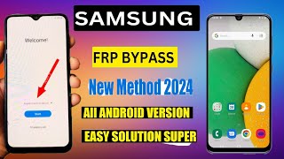 Samsung A05 A04 A03 A05s A04s A03s Frp BypassGoogle Account Remove  Android 11 12 13 amp 14 [upl. by Hibbitts]