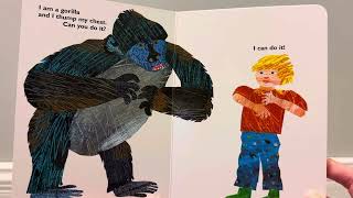 Read to Me  From Head to Toe by Eric Carle  Toddler Interactive Book Read Aloud  Reading Together [upl. by Leela]