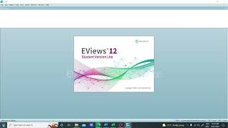 Eviews introductory video for Download Student Version [upl. by Aihsekal338]