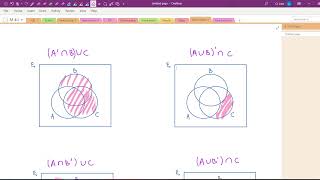 F4 MM Operation On Sets Venn Diagram Shading region Mandarin [upl. by Ayaladnot]