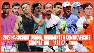 Tennis Hard Court Drama 2023  Part 07  We Dont Need Umpires if We Have HawkEye Live [upl. by Lhamaj449]