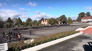 RMC Duntroon Trooping the Kings colours [upl. by Fernandina]