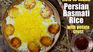 How to Make Persian Basmati Rice with Saffron [upl. by Gagliano6]