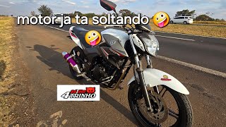 Fazer 250cc preparada Voltinha pra liberar as 270cc 😈😈 [upl. by Anrym82]