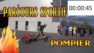 PARCOURS SPORTIF POMPIER [upl. by Lyndsey641]