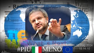 Claudio Borghi Aquilini Proposta non obbligo bandiera UE in luoghi pubblici [upl. by Cirdahc]