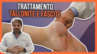 TALLONITE E FASCITE un ESEMPIO di TRATTAMENTO MANUALE EFFICACE [upl. by Ricoriki419]