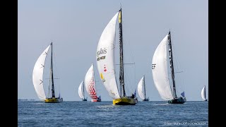 Départ de la CIC Normandy Channel Race 2024 x Legallais Team Voile [upl. by Sybille]