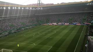 Na riqueza ou na pobreza  JURO SER FIEL AO SPORTING  Sporting 30 Moreirense  20162017 [upl. by Cuthbertson]