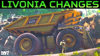 All Livonia Map Changes for DayZ 119 [upl. by Oiramad433]