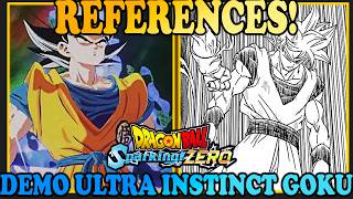 13 Sparking Zero Ultra Instinct Goku Demo References [upl. by Ragse]