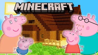 Peppa Pig Family Play Minecraft 120 [upl. by Hungarian]