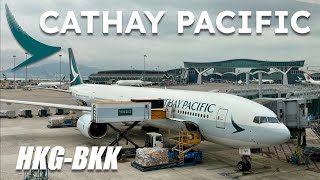 Flying on Hong Kong’s Top Airline Cathay Pacific to Bangkok [upl. by Trudi]