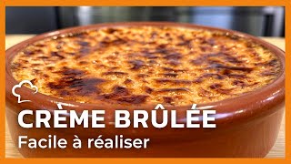 Crème brûlée  Recette facile [upl. by Cl]