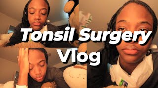 ADULT TONSILLECTOMY  Tonsillectomy Experience  Surgery Day Recovery Days Pain Levels [upl. by Utham]