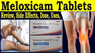 Meloxicam 15 mg 75mg tablet  Review meloxicam 15 mg  meloxicam tablet uses in Hindi Side Effect [upl. by Pacificia381]