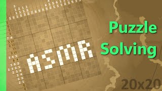 The most relaxing nonogram puzzle Soft Spoken ASMR [upl. by Nomad]