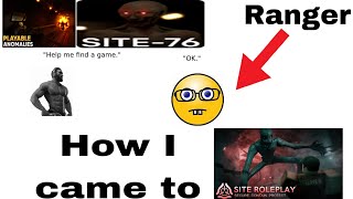 How I Came To SSRP  1 Million Views Special  SCP Site Roleplay [upl. by Ynnattirb]