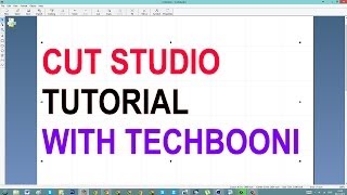 Roland Cut Studio Tutorial Covering Basics for Beginners [upl. by Colwell]