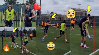 😱Riccardo Calafiori amp Jorginho Chemistry At Training Will Amaze You😍Already Building Connections [upl. by Aihsatsan]