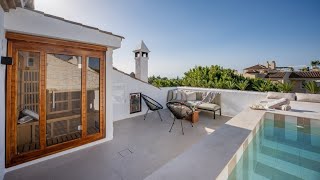 Luxury duplexpenthouse with solarium and outdoor Jacuzzi in Golden Mile Marbella Spain [upl. by Casimire560]