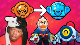 CAN A BRAWL STARS NOOB GET DIAMOND RANK [upl. by Kemeny]