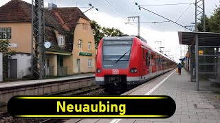 SBahn Station Neuaubing  Munich 🇩🇪  Walkthrough 🚶 [upl. by Jerrie]