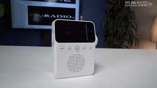 Radio secteur DABFM MPS820bm avec détecteur de mouvement VRRadio PEARLTVFR [upl. by Bjorn]