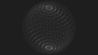 2D projection of a rotating 4D sphere [upl. by Jed617]