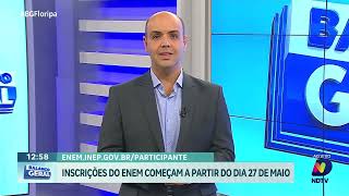 Inscrições para Vestibular Unificado da UFSC e IFSC terminam nesta terçafeira [upl. by Jessy528]