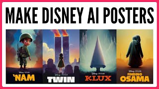 How to Make Disney AI Posters 2024 [upl. by Elisa]