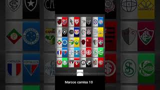 Os escudos antigos de cada time shorts futebol viralshort [upl. by Eeleimaj]