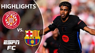 🚨 DOMINATION 🚨 Girona vs Barcelona  LALIGA HIGHLIGHTS  ESPN FC [upl. by Ettesel153]